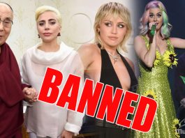 Music artists are banned from