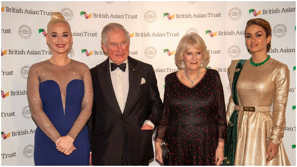 Katy Perry charity event with Prince Charles