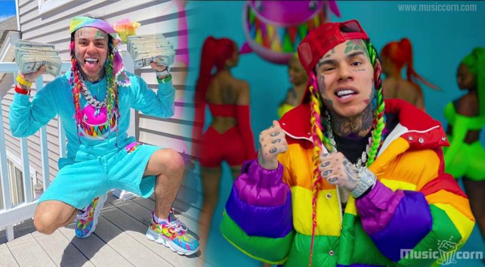 6ix9ine breaks Eminem Record - Musiccorn