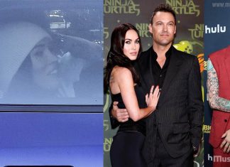 Megan Fox starting an affair with Machine Gun kelly after Splits From Brian Austin Green. Megan Fox with Machine Gun kelly after Splits From Brian Austin Green