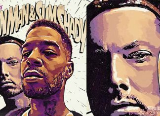 Eminem FT Kid Cudi,’The Adventures Of Moon Man and Slim Shady’ Out Now The Adventures of Moon Man & Slim Shady - Kid Cudi ft Eminem
