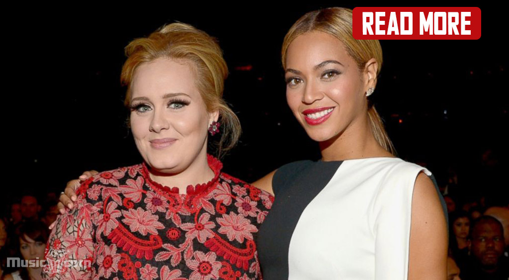 Adele shows respect to Beyoncé