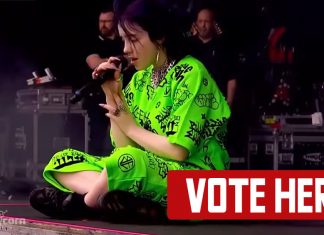 Billie Eilish Ready to make History again – Hurry up Vote Now Billie Eilish vote now