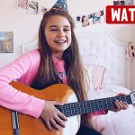 Karolina Protsenko Playing Happy Birthday Song To Barvina Karolina Protsenko Playing Happy Birthday Song