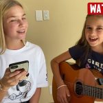 Karolina Protsenko New Video Teaching Barvina To Play Violin and Guitar Karolina Protsenko Teaching Barvina To Play Violin