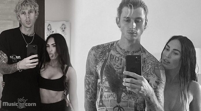 Megan Fox with MGK