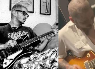 Post Malone asked Andrew Watt to a friendly guitar Battle Post Malone and Andrew Watt guitar Battle