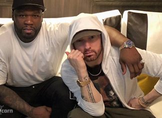 50 Cent received random texts from his friend Eminem 50 Cent and Eminem