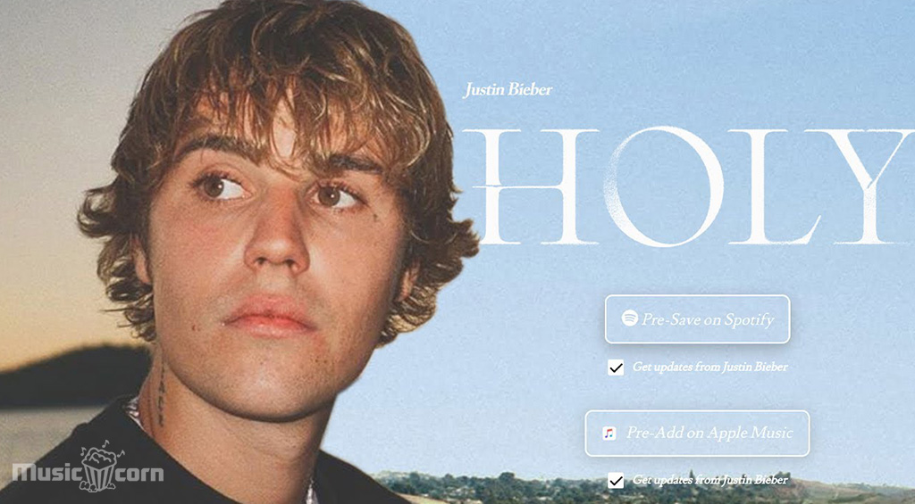 Justin Bieber announces his latest single Holy This Friday