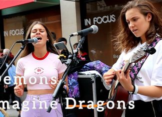 Allie Sherlock attracted the crowd with new cover Demons.feat Saibh Skelly Demons cover by Allie Sherlock