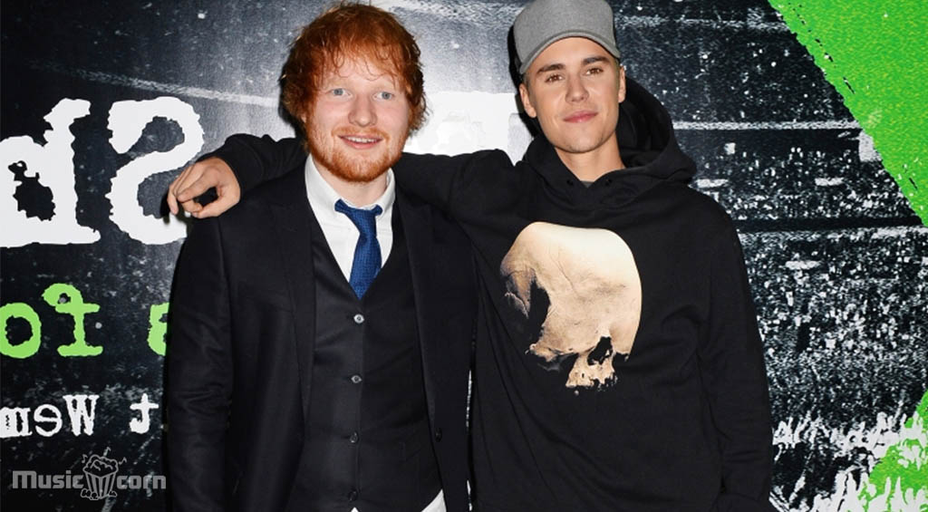 Justin Bieber and Ed Sheeran nominates for Top Collab