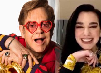 Sir Elton John admires Dua Lipa’s album ‘Future Nostalgia’ Sir Elton John admires Dua Lipa
