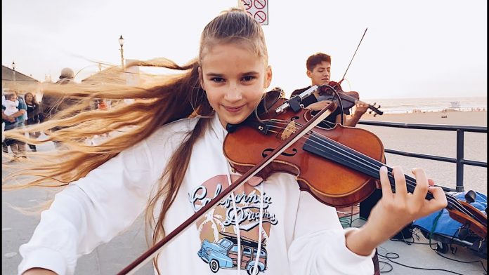 Karolina Protsenko plays New Rules cover
