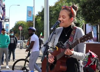Adele’s superhit ‘Skyfall’ cover by superb busker Allie Sherlock Adele's superhit 'Skyfall' cover by superb busker Allie Sherlock