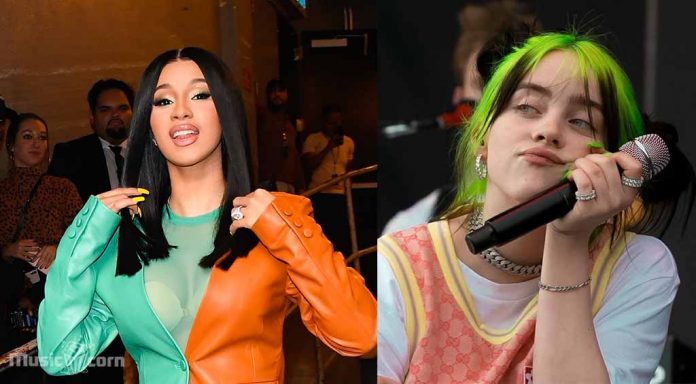 Billie Eilish, Cardi B, against police violence