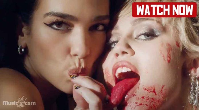 Dua Lipa and Miley Cyrus new music video Prisoner