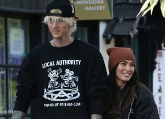 Both Machine Gun Kelly and Megan Fox were spotted in Los Angeles Machine Gun Kelly and Megan Fox