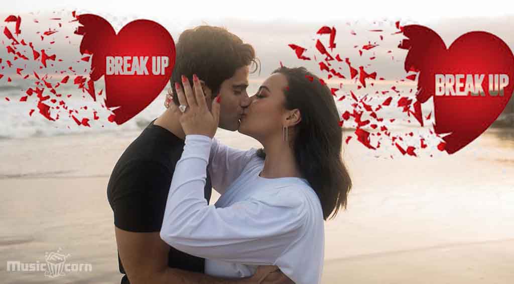 Max Ehrich and Demi Lovato love Breakup