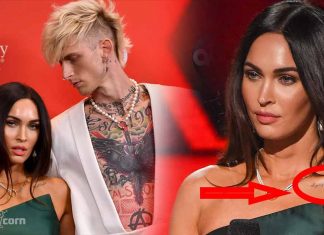 Megan Fox showed off the Tattoo of Machine Gun Kelly at the AMAs 2020 Megan Fox showed off the Tattoo