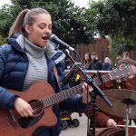 Justin Bieber song, ‘Holy’ cover by busker Allie Sherlock Justin Bieber song, 'Holy' cover by Allie Sherlock