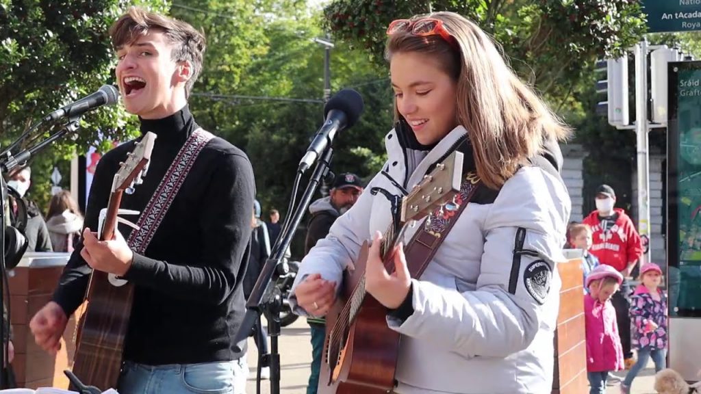 Feeling Good cover by Allie Sherlock and Cuan Durkin