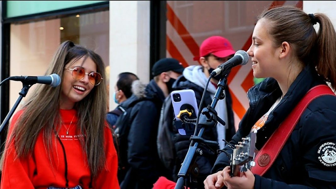 Super performance by Allie Sherlock and Saibh Skelly for Blinding Lights