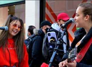 Super performance by Allie Sherlock and Saibh Skelly – ‘Blinding Lights’ Super performance by Allie Sherlock and Saibh Skelly for Blinding Lights