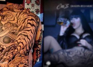 Cardi B accused of copying a Tattoo art for her album: Faces a Trial Cardi B accused of copying a Tattoo