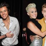 Miley Cyrus Says She’d choose to Kiss Harry Styles Not Justin Bieber Miley Cyrus Kiss Harry Styles
