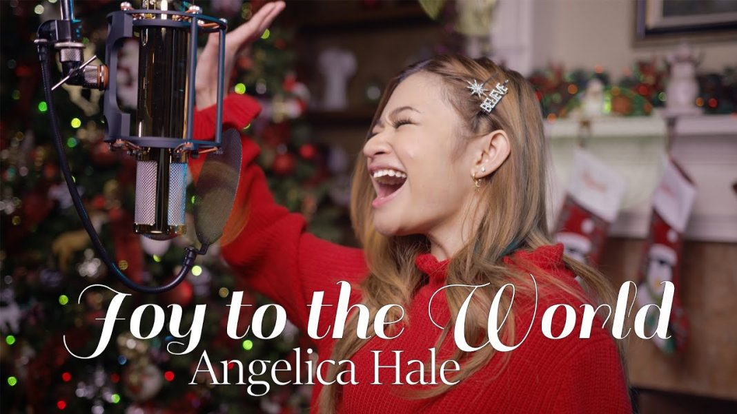 Angelica Hale sings Cristmas special, Joy To The World cover