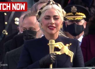 Lady Gaga nailed it: Sings National Anthem at Joe Biden’s inauguration Lady Gaga Sings National Anthem at Joe Biden's inauguration