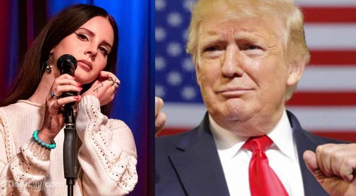 Lana Del Rey says Donald Trump is madness