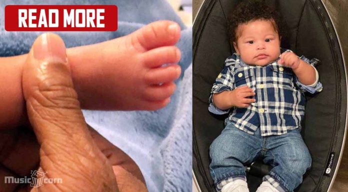 Nicki Minaj shares her baby 1st photo
