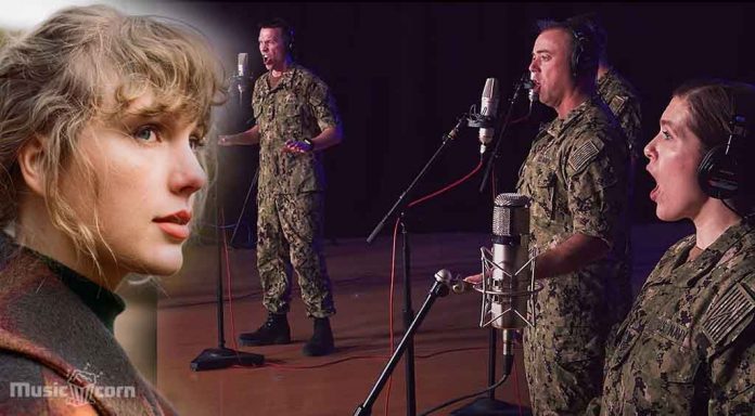 Sea shanty treatment from US Navy Band