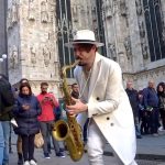 LAMBADA – Street Performance by Daniel Vitale Sax – Milan LAMBADA performance by Daniele Vitale Sax