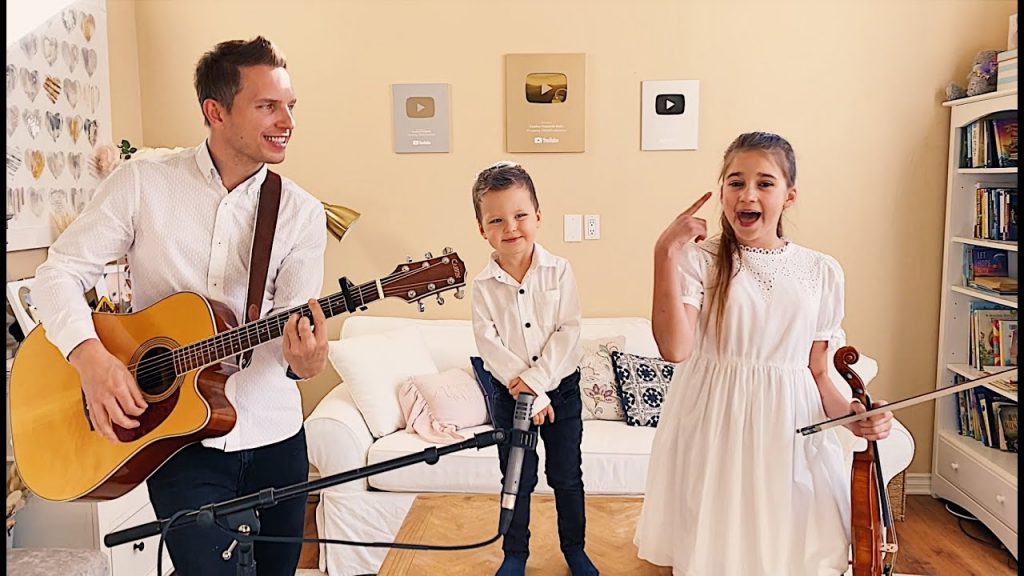 Dance Monkey by Karolina Protsenko and Dad Guitar and Violin