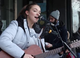 Snowman – Sia – Cover by Amazing busker Allie Sherlock Snowman cover by Allie Sherlock