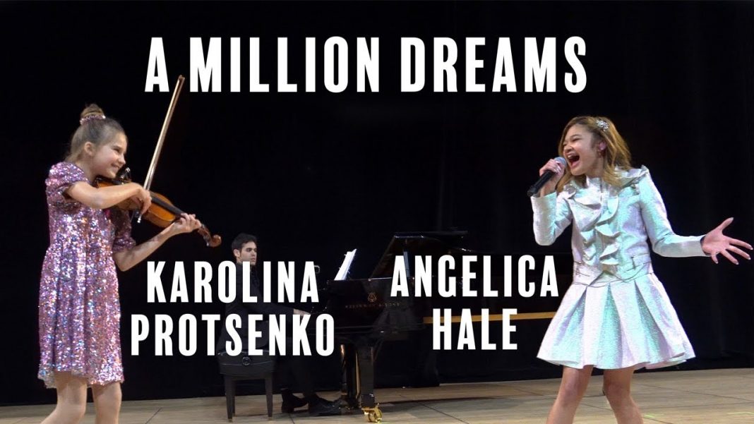 Greatest Showman - A Million Dreams by Karolina Protsenko and Angelica Hale