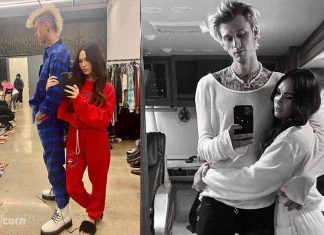 Machine Gun Kelly wears a necklace with Megan Fox’s blood in it Machine Gun Kelly wears a necklace with Megan Fox