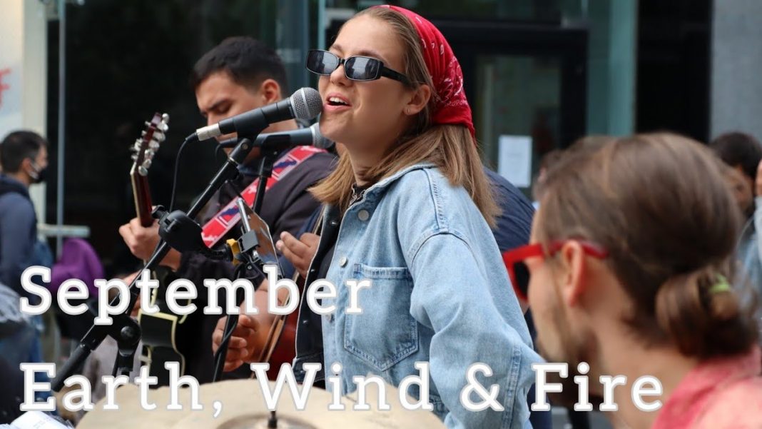 September cover by Allie Sherlock and the Band