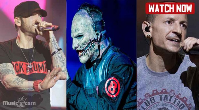 New mashup track of Linkin Park, Slipknot, and Eminem