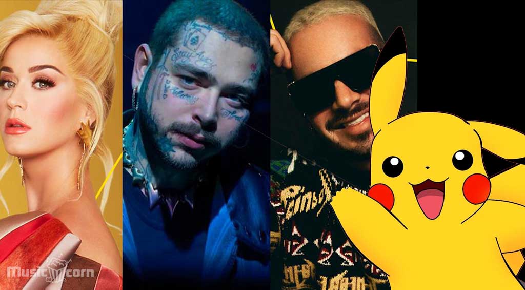 Pokémon to Feature Post Malone, Katy Perry, and J Balvin