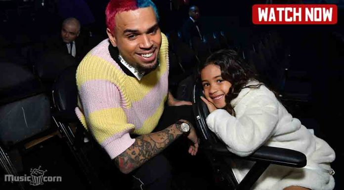Chris Brown birthday messages from his children