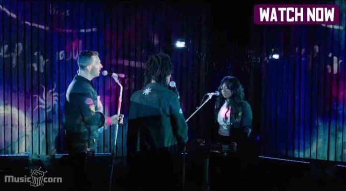 Coldplay performance - Human Heart