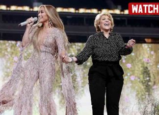 Jennifer Lopez sings “Sweet Caroline” feat her mother: ‘Vax Live’ Concert Jennifer Lopez sings Sweet Caroline feat her mother