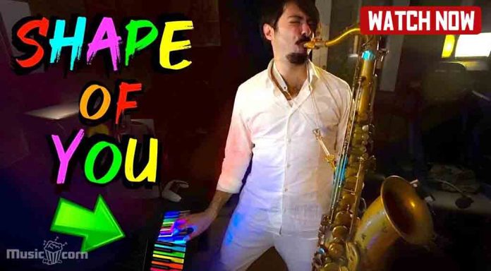 Shape Of You - Ed Sheeran - Saxophone cover by Daniele Vitale