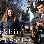 Blackbird – The Beatles – Allie Sherlock Cover – Street Guitarist Joins Blackbird cover by Allie Sherlock
