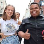 Allie Sherlock and Fabio Rodrigues Performances – Busking on streets Allie Sherlock and Fabio Rodrigues Performances