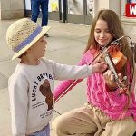 Imagine – A boy tries to steal the violin – Karolina Protsenko Imagine - A boy tries to steal the violin