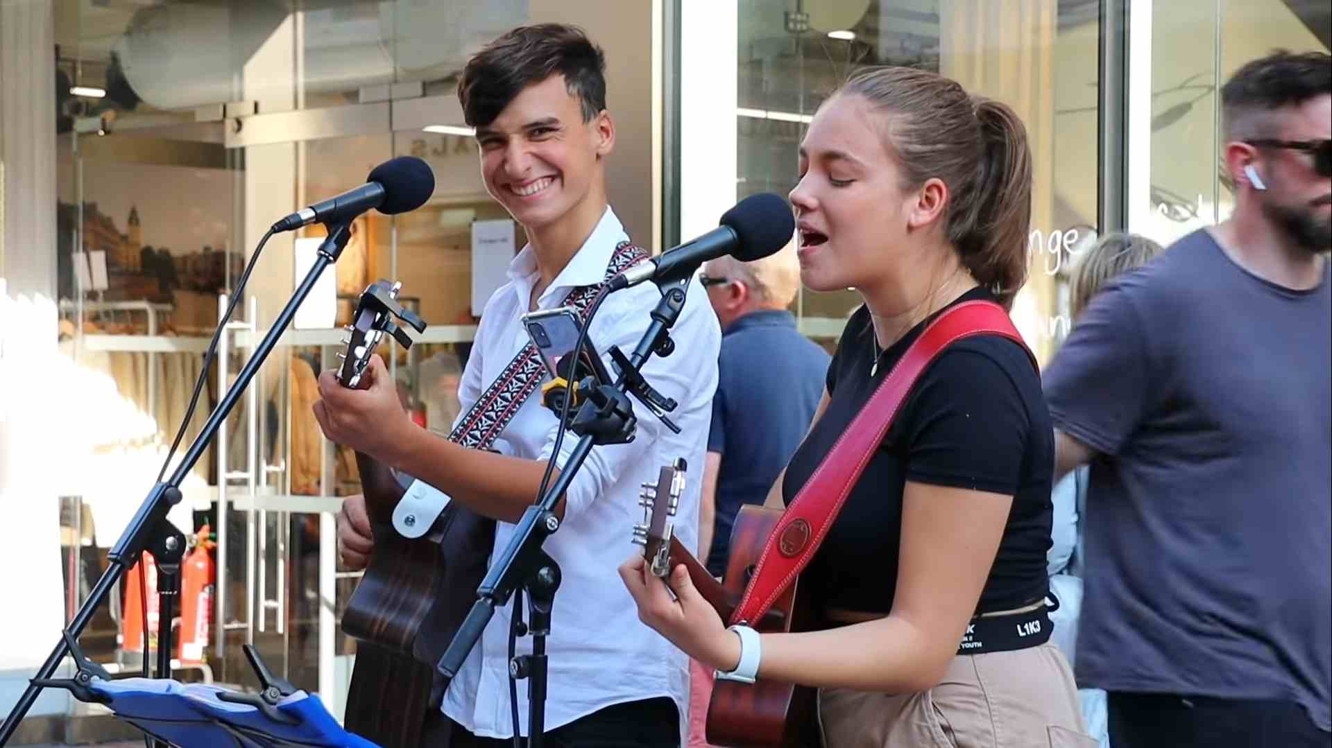 Allie Sherlock and Cuan Durkin Covers Amazing reactions